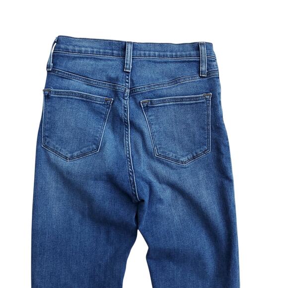 J. Crew 10" Highest-Rise Raw Hem Skinny Jean with Button Fly Size 26 - Picture 8 of 12